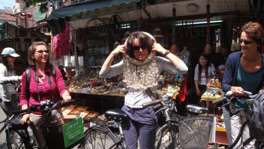 Full-Day Shanghai Classic Bike Tour - People’s Square and Cite Bourgogne: Shi Ku Men stone houses