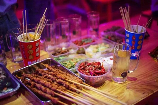 Late Night Food Tour in the Shanghai's French Concession - People’s Square street BBQ: the part where you leave full