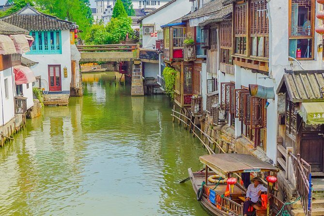 Private Day Tour: Zhujiajiao Water Town with Shanghai Local Shopping Outing - Zhujiajiao: water-town streets, stone bridges, and Qing-era sights