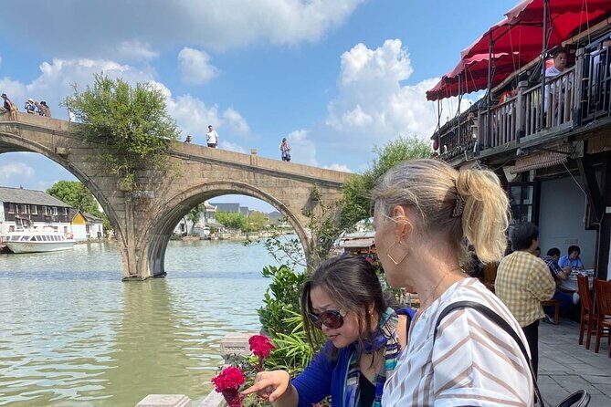 Private Day Tour: Zhujiajiao with Your Choice of Shanghai Sites - Zhujiajiao Ancient Town: Walking bridges, then gliding by gondola
