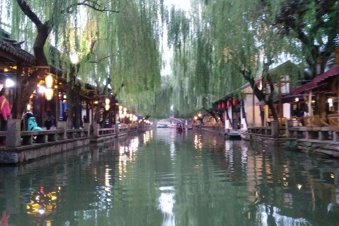 Private Suzhou and Zhouzhuang or Tongli Tour from Shanghai - North Temple Pagoda Residential District and the silk factory choice