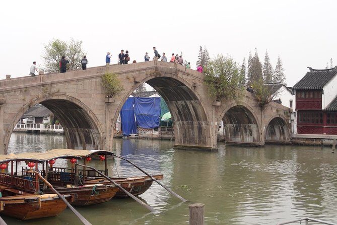 Shanghai Day Tour to Zhujiajiao Water Town, Yu Garden, Bazaar, Bund - Zhujiajiao Ancient Town: calm water-town vibes with a boat ride
