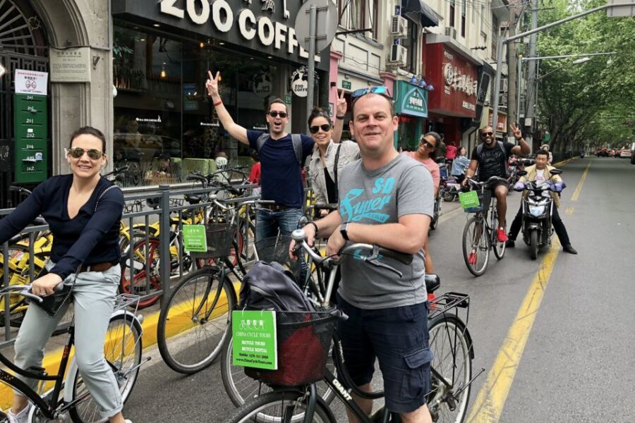 Shanghai: Half-Day Biking and Local Food Tour - The French Concession streets: why biking beats walking here