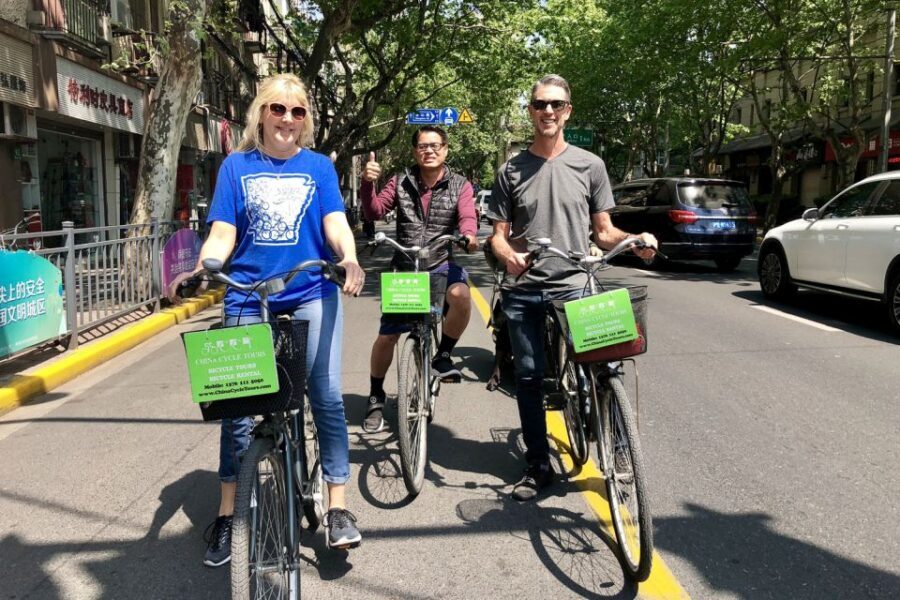 Shanghai: Half-Day Biking and Local Food Tour - Xintiandi and Taikang Road: city highlights plus real snack breaks
