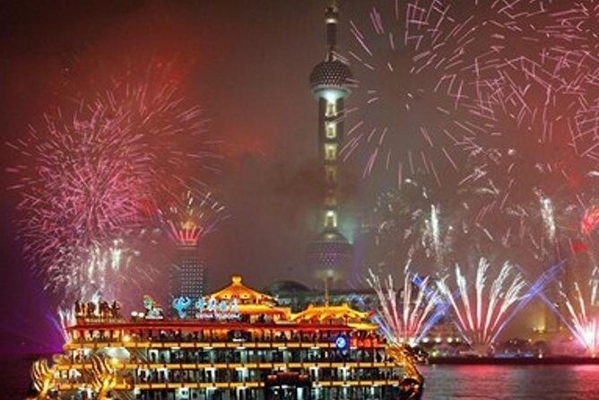 Shanghai Huangpu River Night Cruise with Buffet Dinner - Buffet Dinner Onboard: Solid Fuel for a Night Out