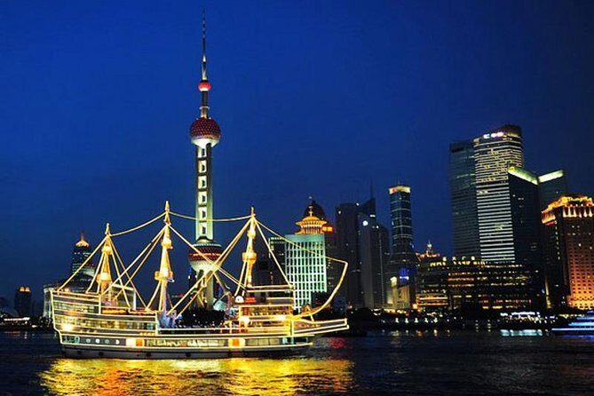 Shanghai Night River Cruise VIP Seating with Private Transfer and Dinner Option - Door-to-door private transfer: the stress you avoid